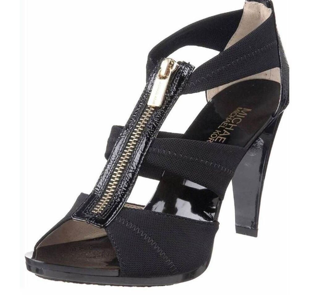 MICHAEL KORS Berkley T-Strap Heeled Sandal Size 7M